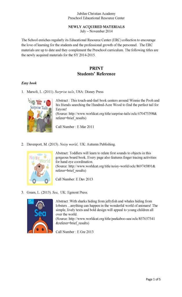 Ps Bibliography 14 15 Revision 2 Page 1