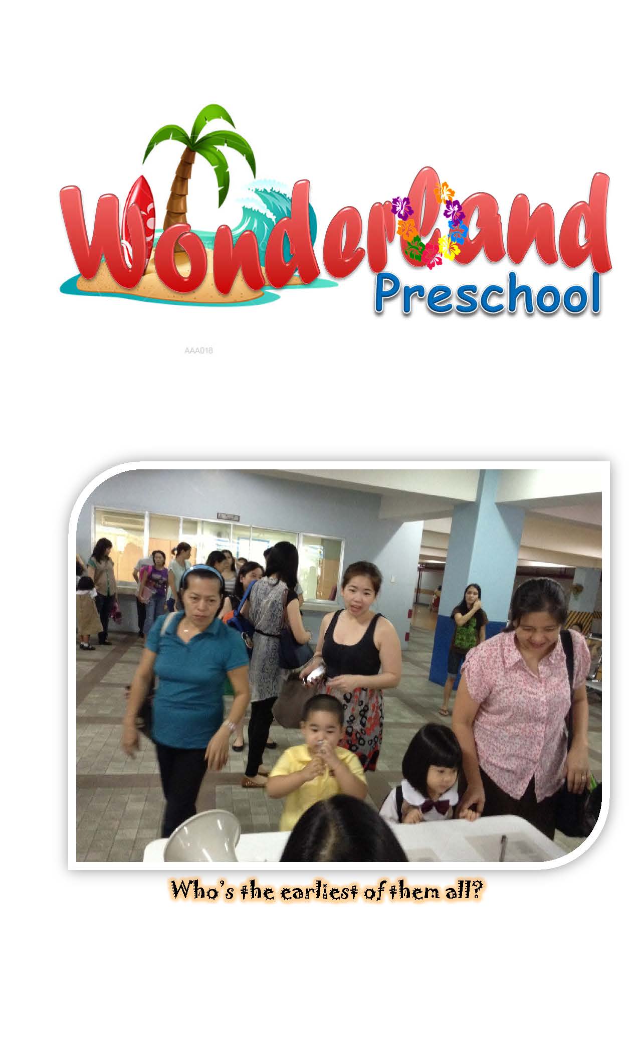 WONDERLAND PRESCHOOL Jubilee Christian Academy