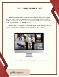 Online Tryout