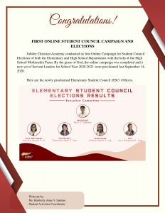 Sc Elections 1