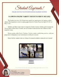 Online Tryout