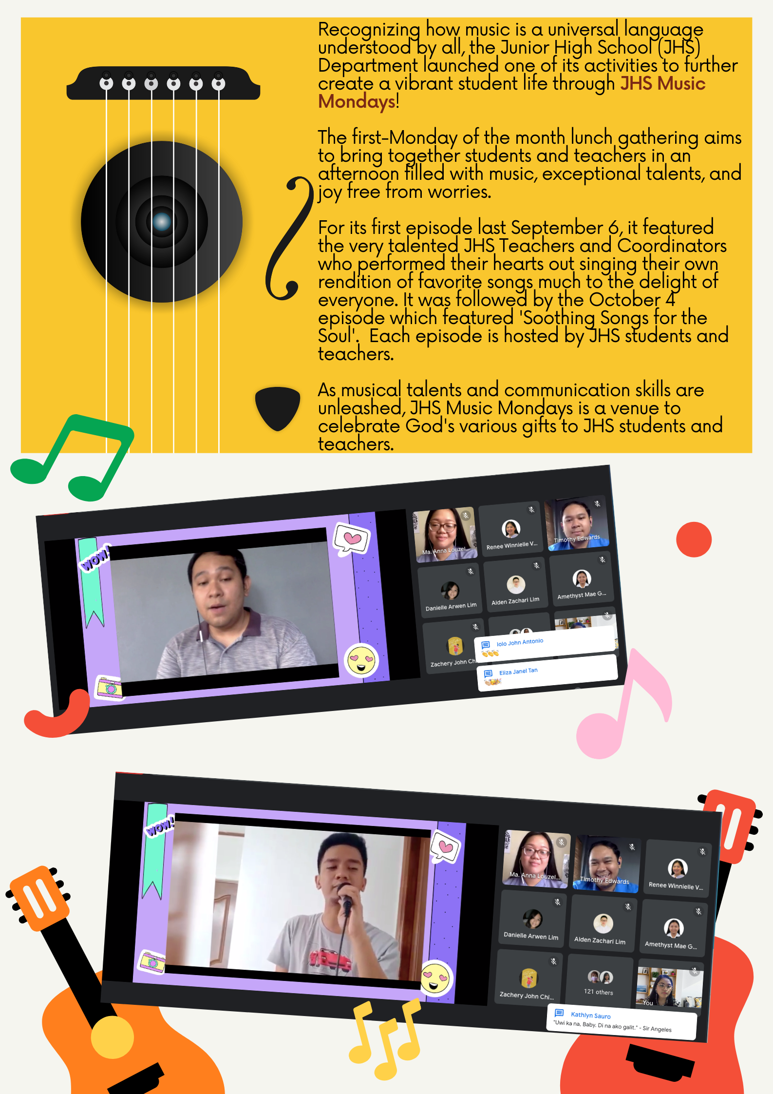 Musical Mondays In Jhs2