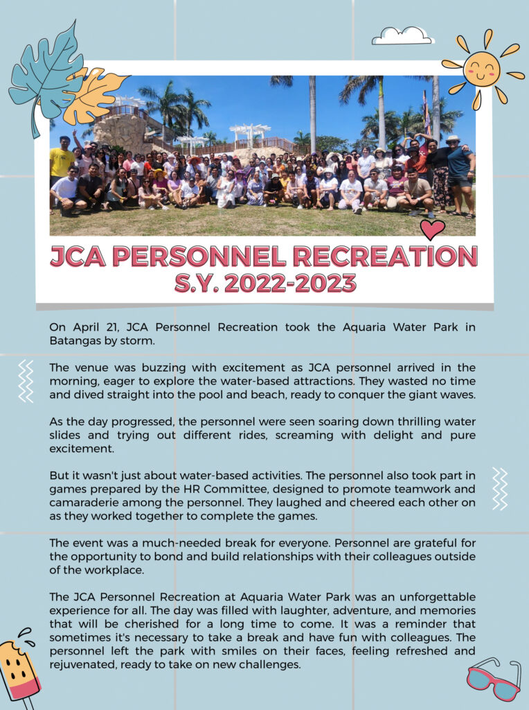 Jca Personnel Recreation 01