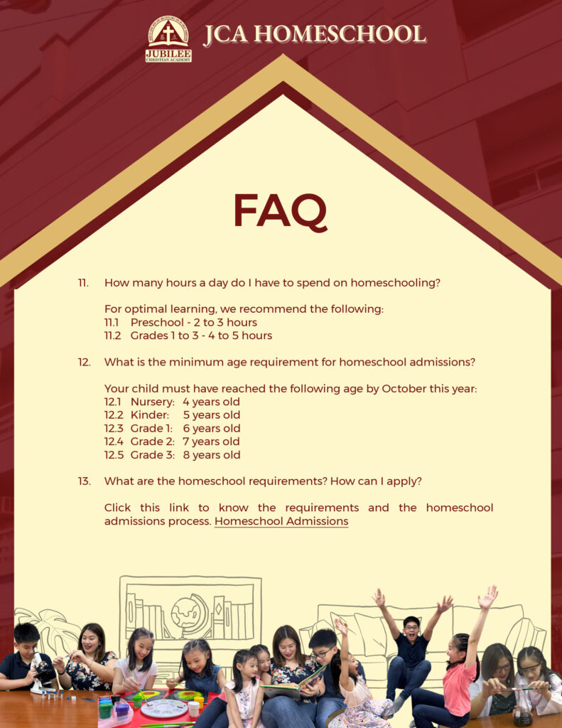 Jca Homeschool Faq 06 1