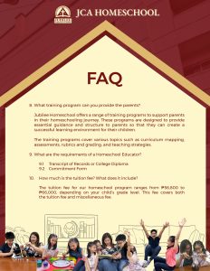 Jca Homeschool Faq 05 1